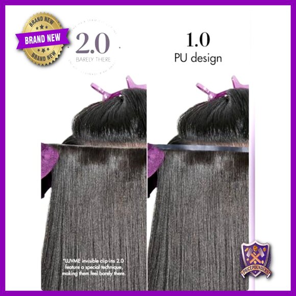 16 Inch Human Hair Clip In Extensions, 110g 6Pcs, Yaki Straight, Remy main image 4